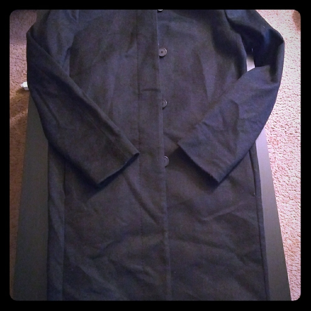 UNIQLO Wool and Cashmere Blend Coat
